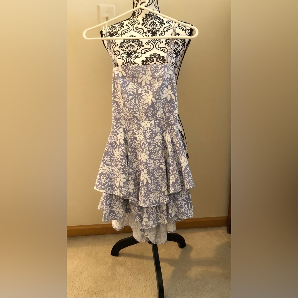 Worn only once, fun and flirty, culottes dress